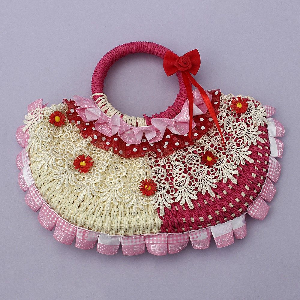 Cute Bags With Adorable Designs On Both Sides- Fuchsia - Cute Delights