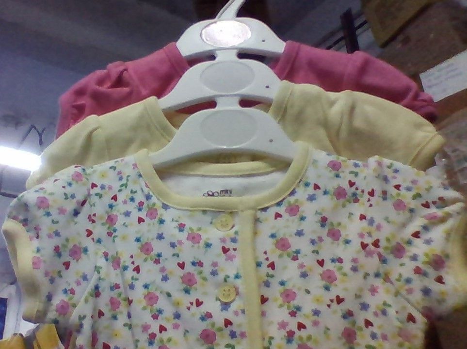 3 Pcs Bodysuit For Baby's With Flower Print (do Not Make Active) - Mini Klub