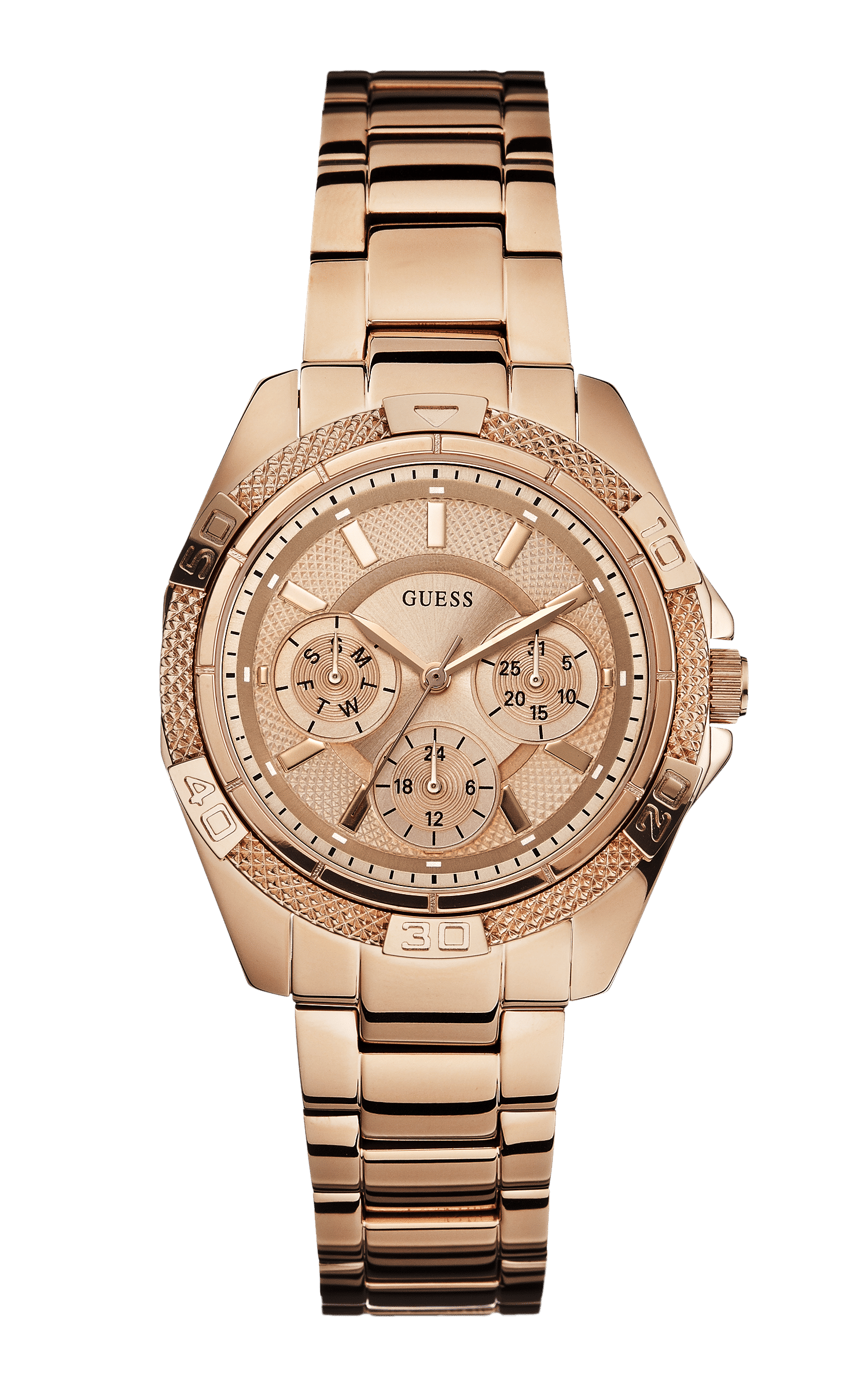 Guess Rose Gold Tone Mini Phantom Watch - Guess Watches