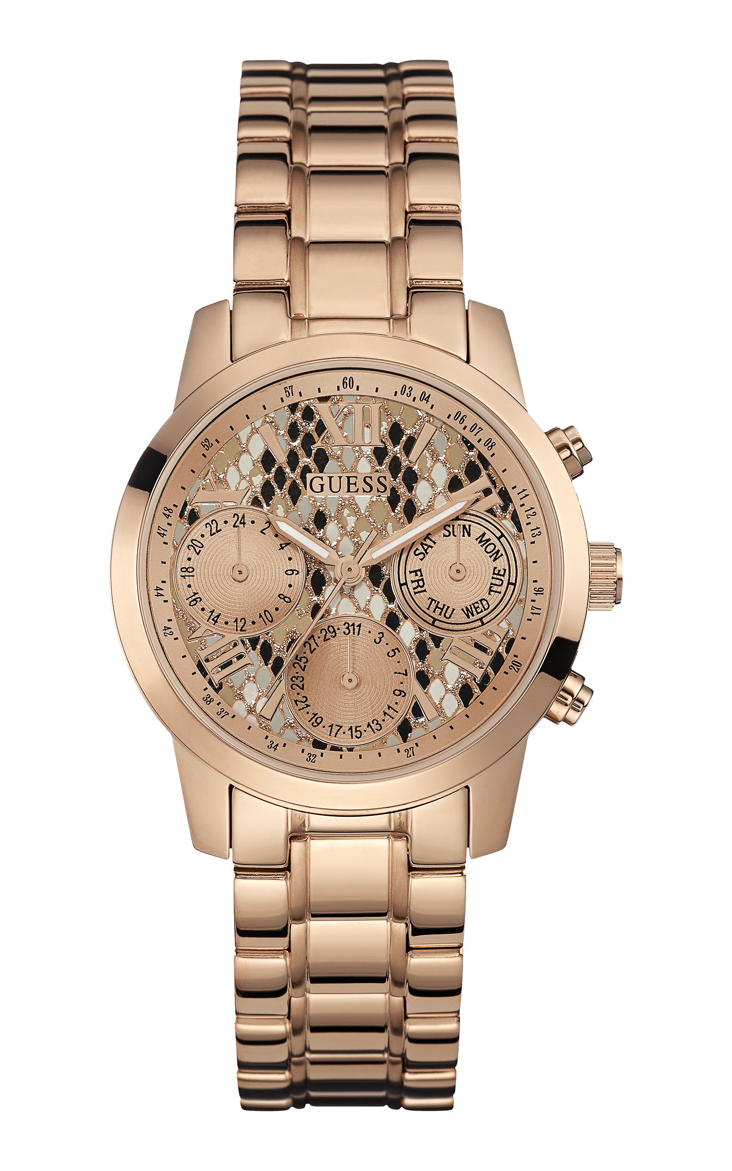 Guess Rose Gold Tone Mini Sunrise Watch - Guess Watches