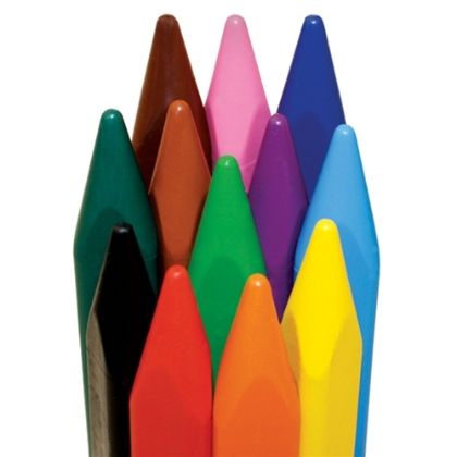 Triangle and Round Crayons for Kids  Unique Restaurant DisposablesUnique  Manufacturing
