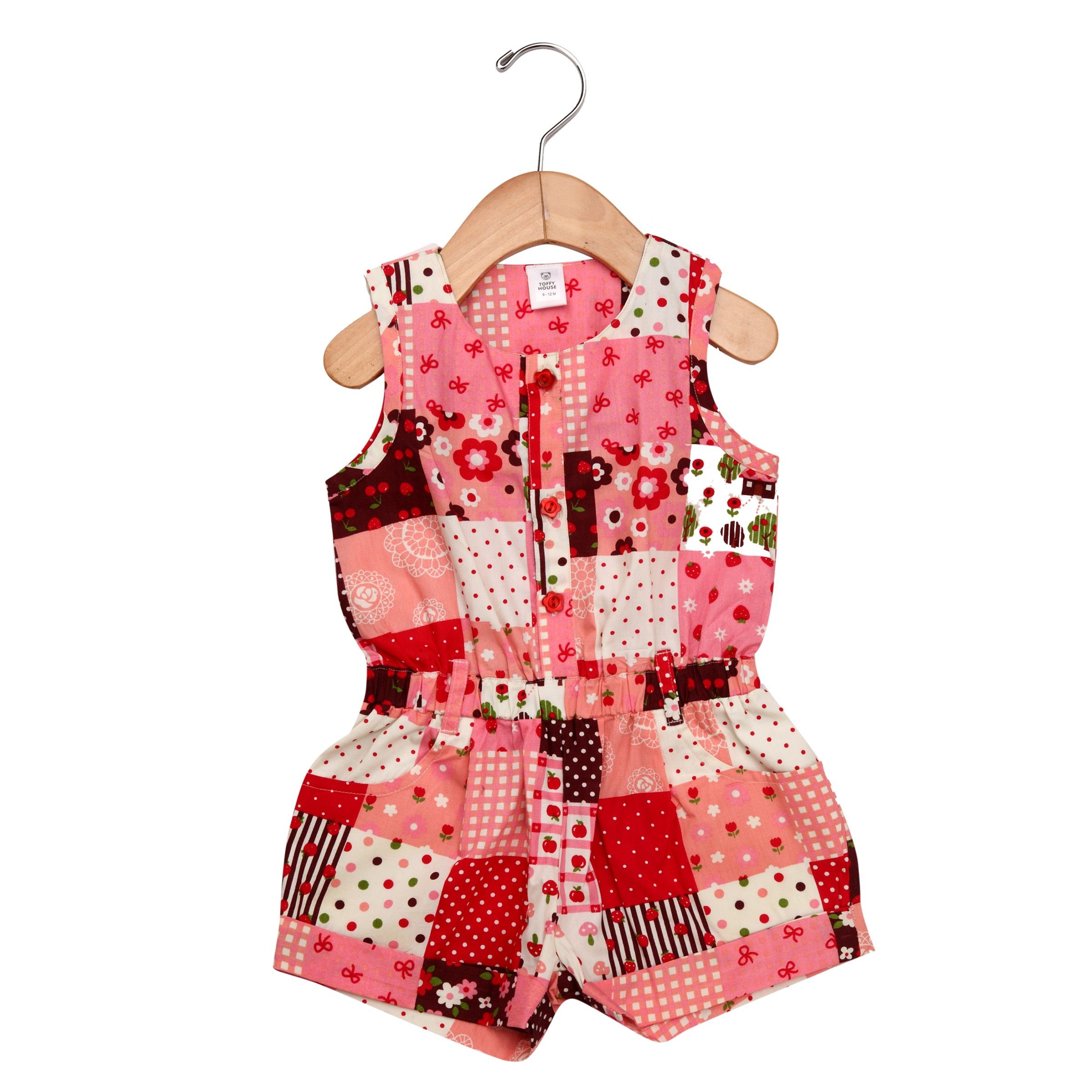 pink checkered jumpsuit