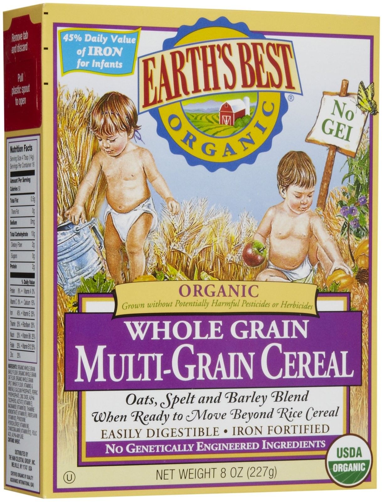 earth's best cereal