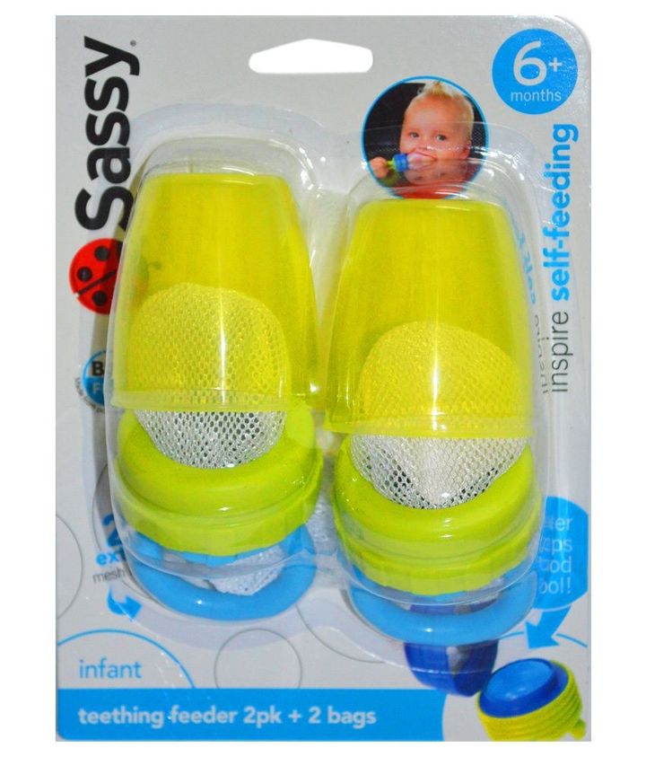 Buy Teething Fruit Feeder Yellow Pack Of 2 Online 725