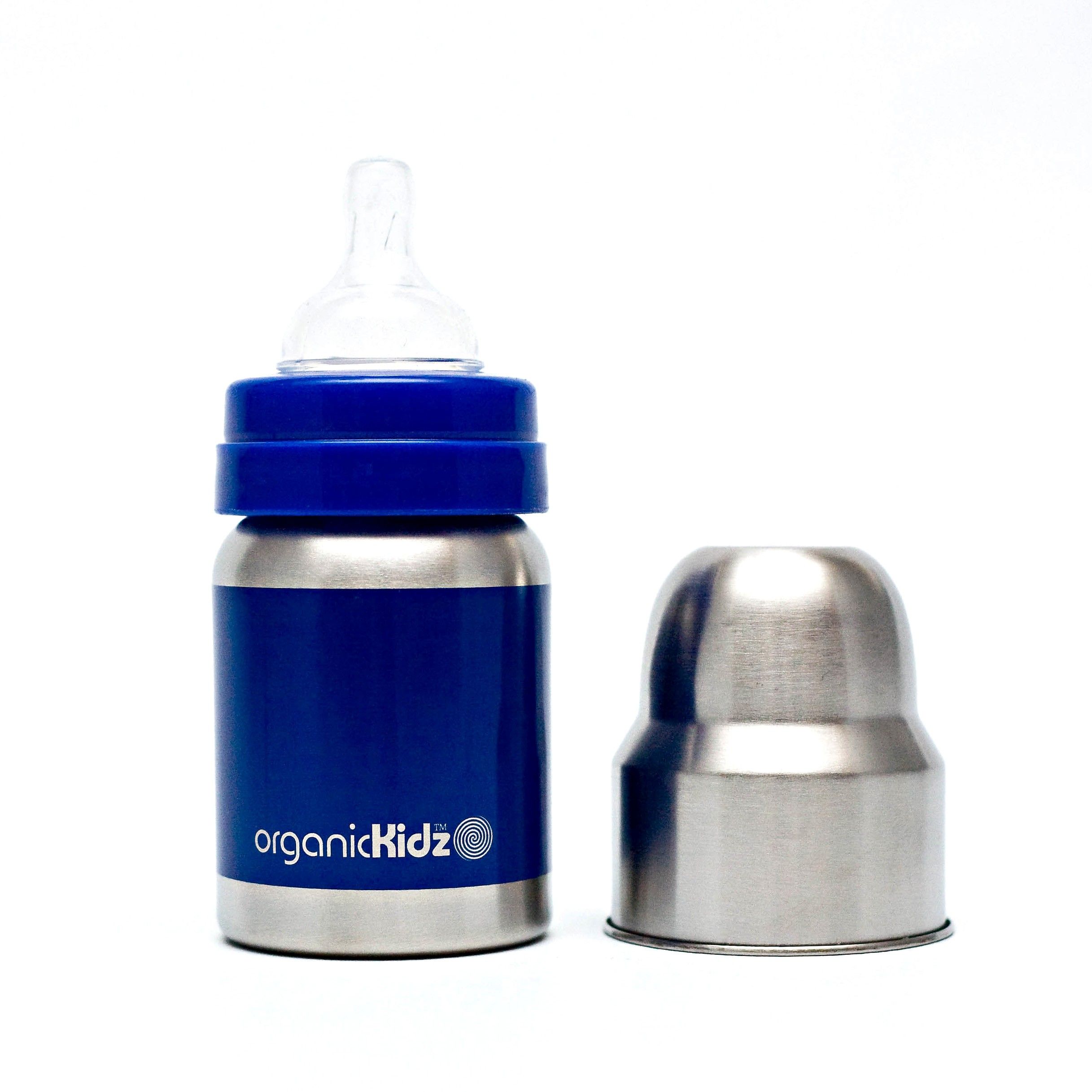 Organickidz stainless steel cheap baby bottles