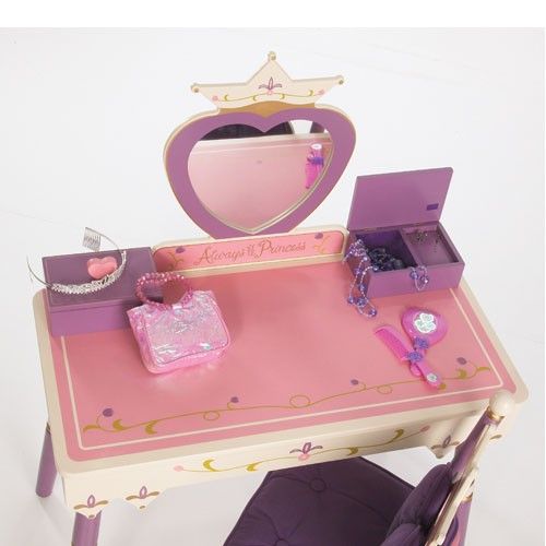 Princess Vanity Table Chair, Princess Vanity Table And Chair