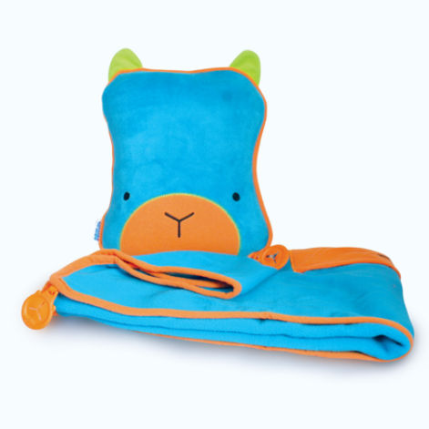 Buy Trunki Snoozihedz Travel Pillow And Blanket Bert Blue Online