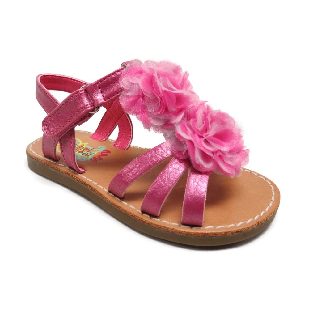 fuschia sandal