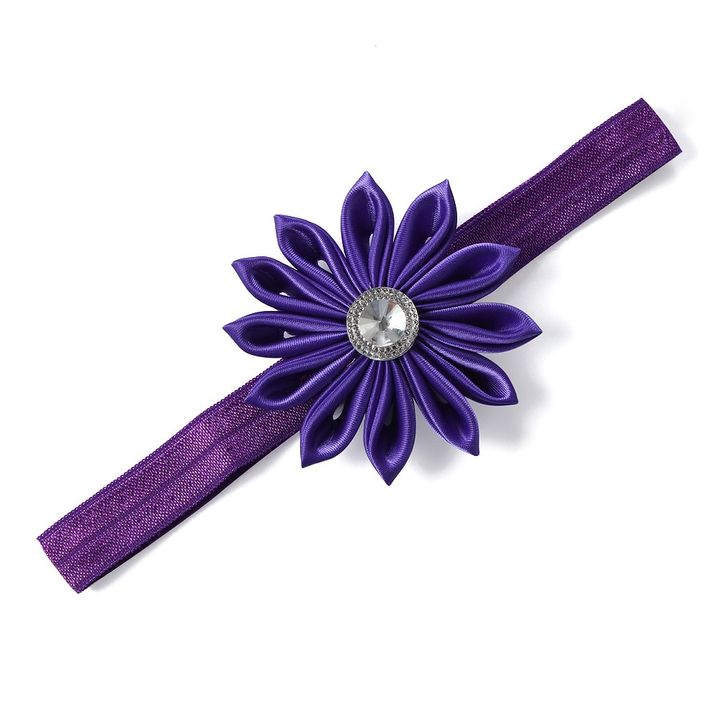 Buy Kanzashi Flowers Headband Purple Online 130 Hopscotch