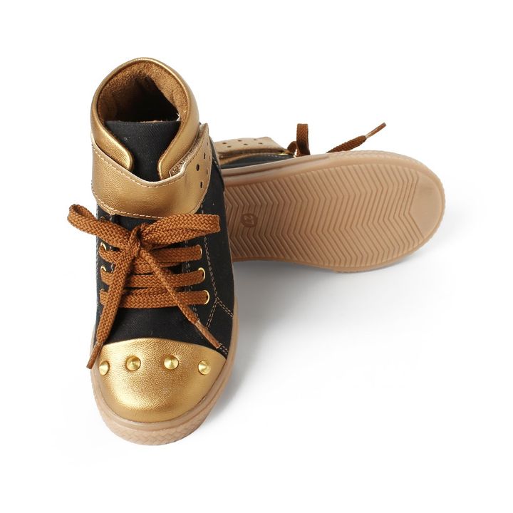 Buy Boys Shoe Black Gold online ₹499 Hopscotch
