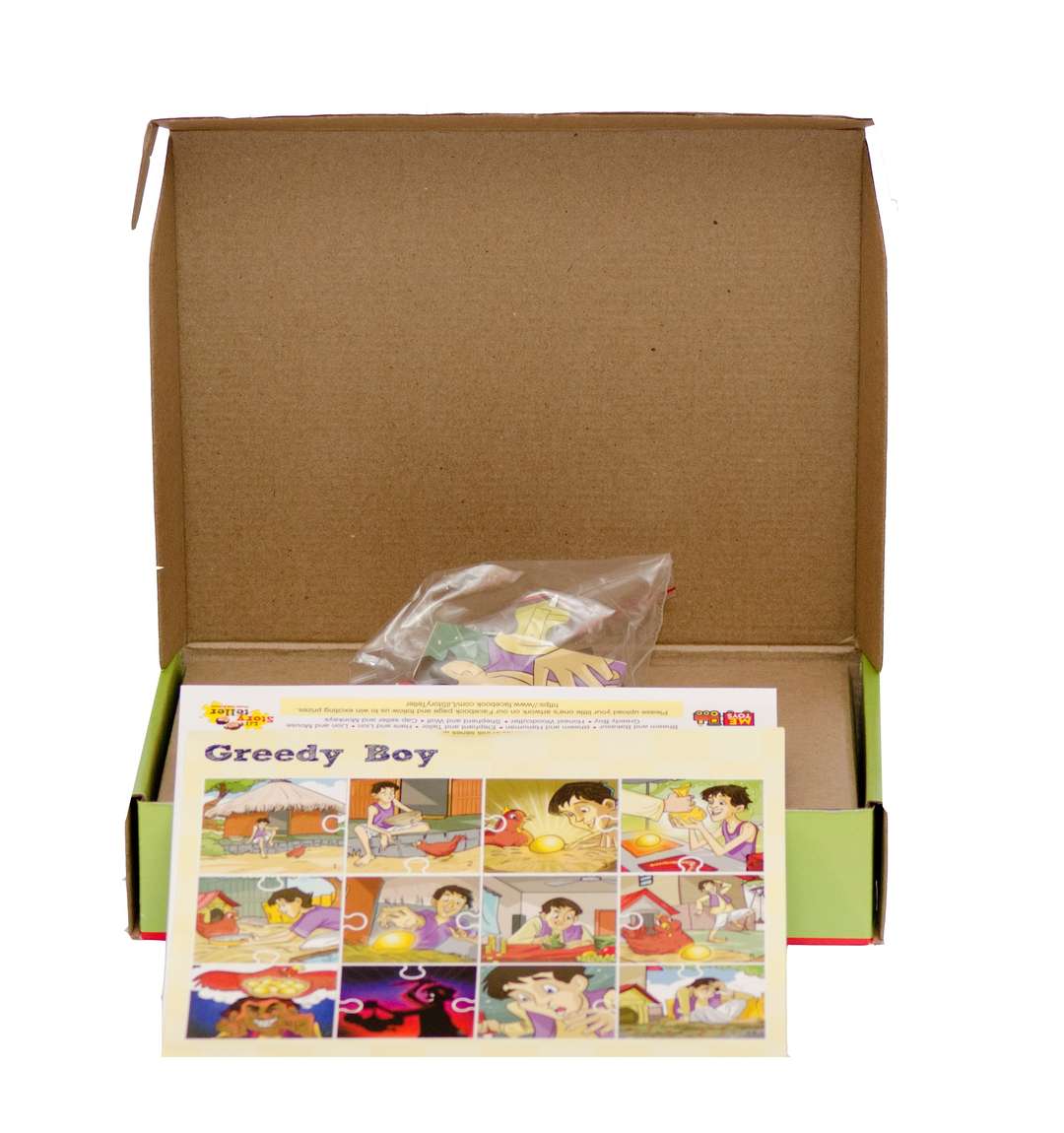 Shop Online Greedy Boy Jigsaw Puzzle Story Teller at ₹129