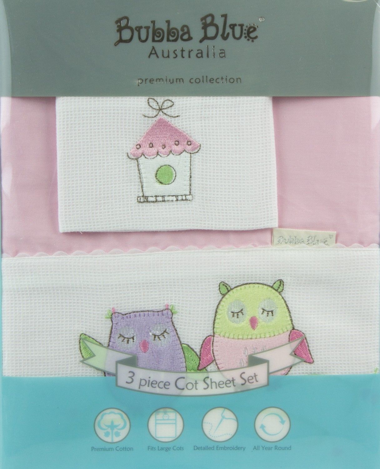 bubba blue cot set