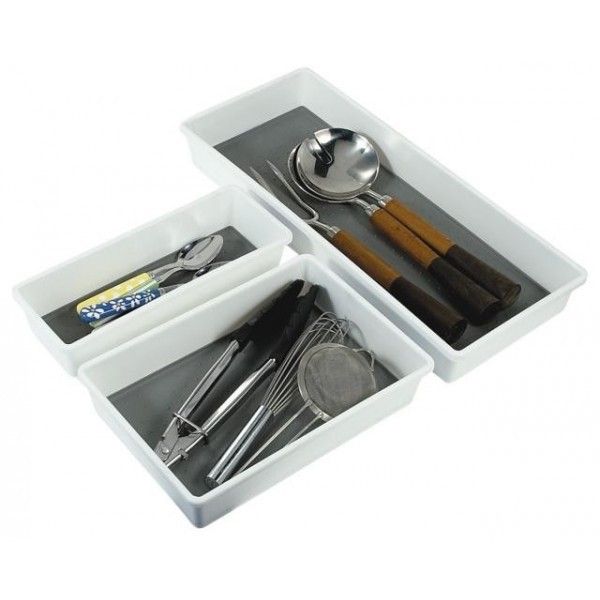 Buy Set Of 3 Drawer Organizer Trays Online 1899 Hopscotch