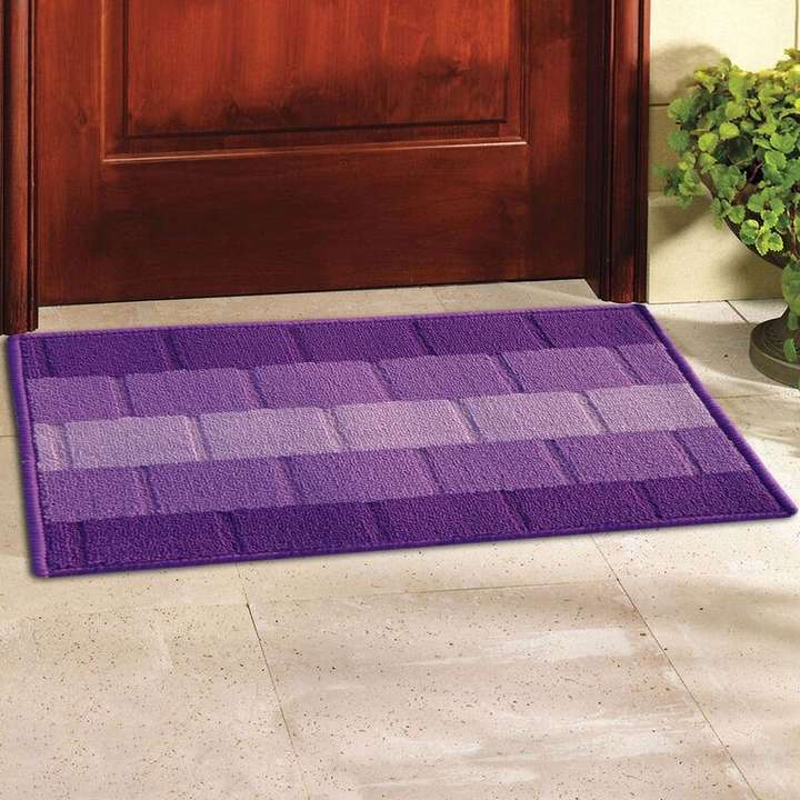 Buy Iris Door Mat Purple Online 399 Hopscotch