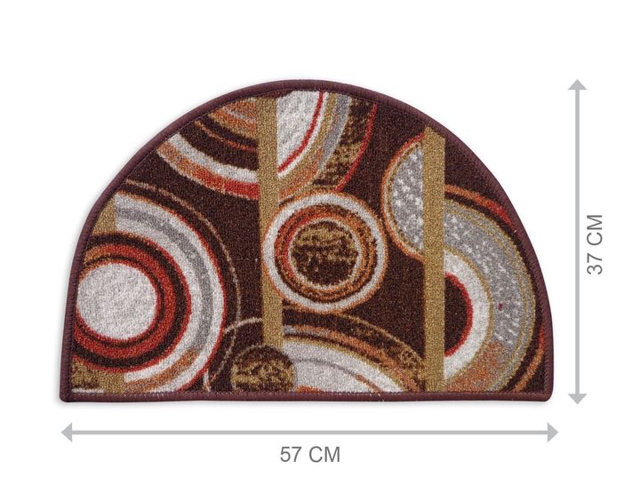 Buy Taba D Shape Floor Mat Brown Online 149 Hopscotch