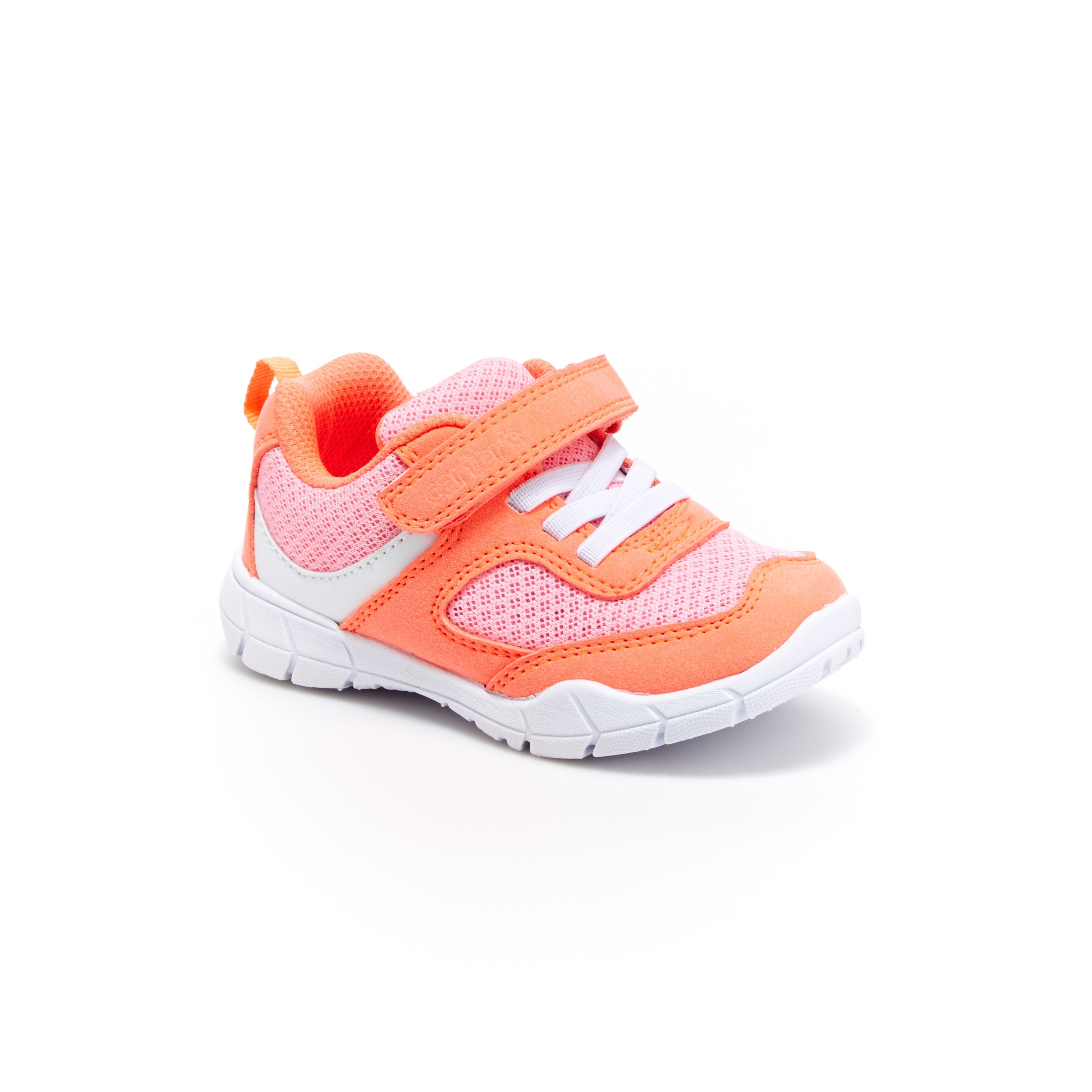 neon pink running shoes