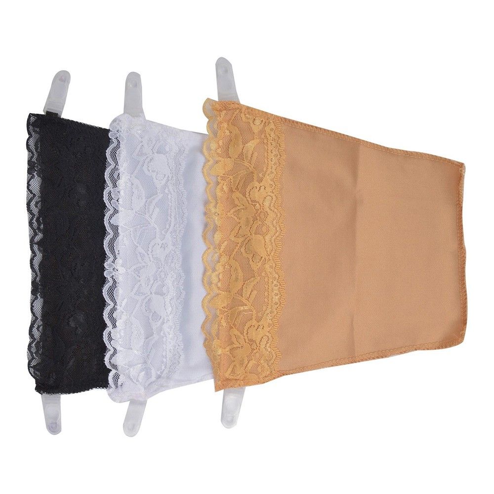 Secret Cami- Pack Of 3- Skin, Black & White Beige, Black And White - Pink Flamingo
