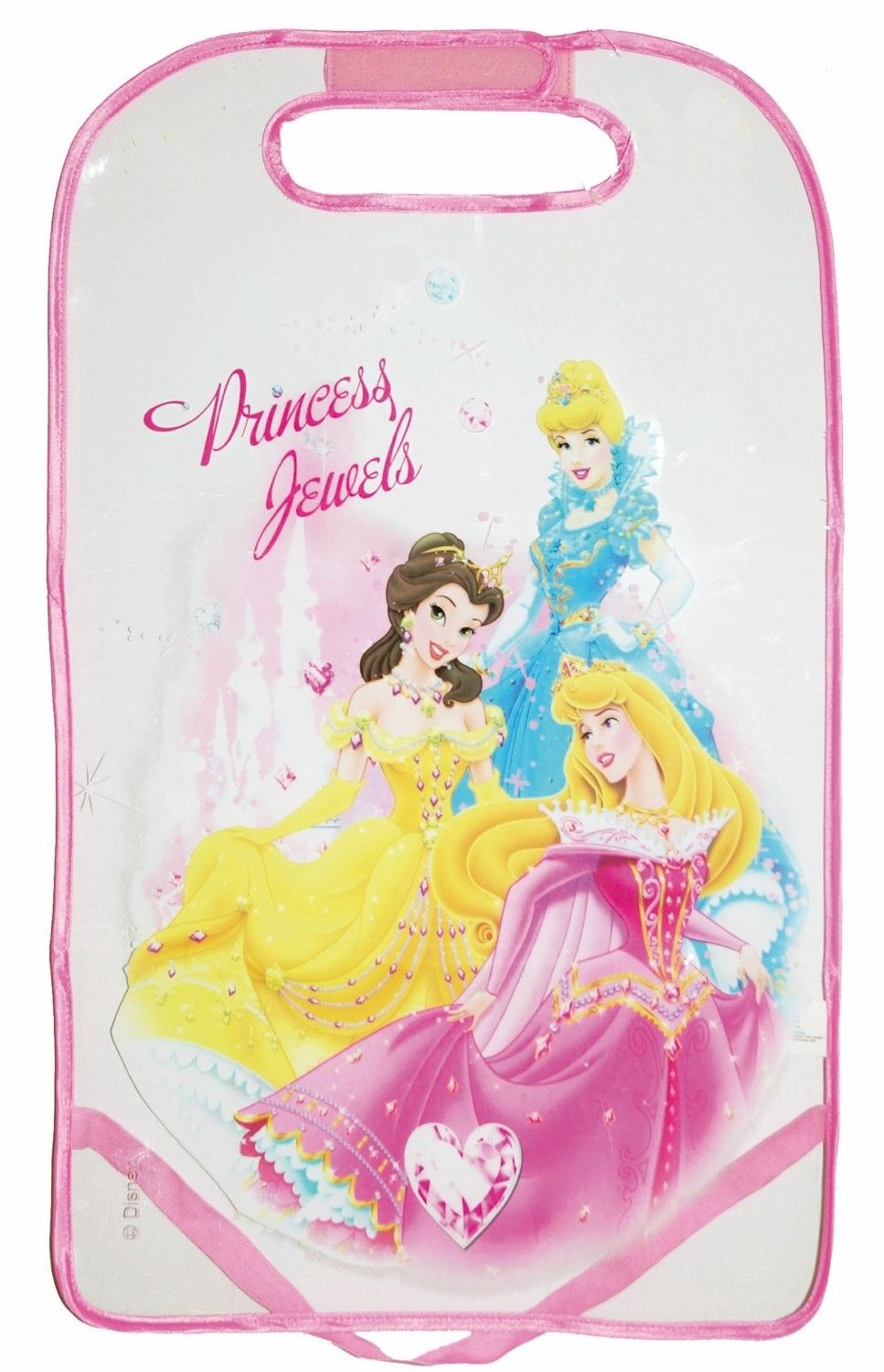 

disney international transparent car seat back protector printed kept the