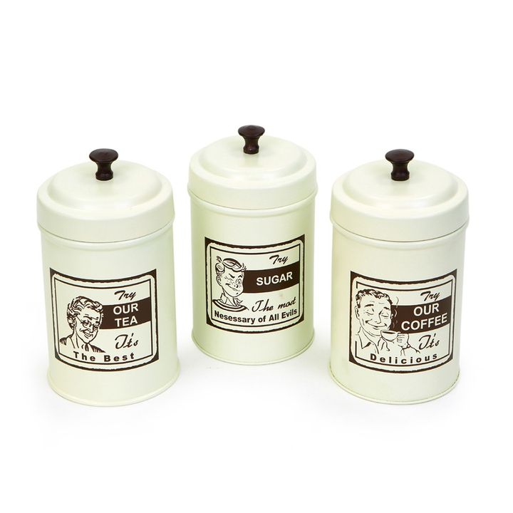 Buy Tea Coffee Sugar Container Set Online 2049 Hopscotch