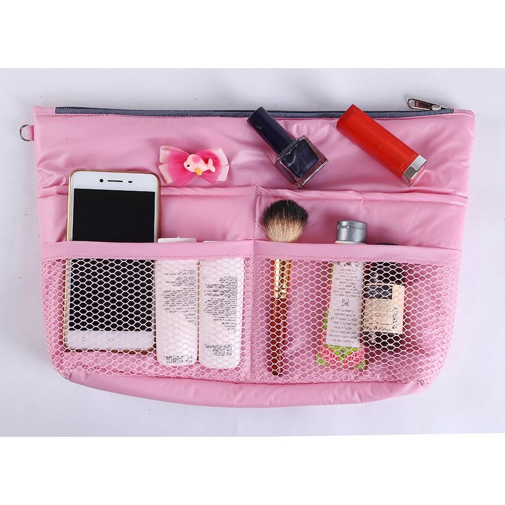 Bluenut Nylon-Purse-Organizer-Insert-Tote-Handbag-Organizer-Bag-In-Bag with  Small Makeup-Purse (Beige-M): Buy Online at Best Price in UAE - Amazon.ae