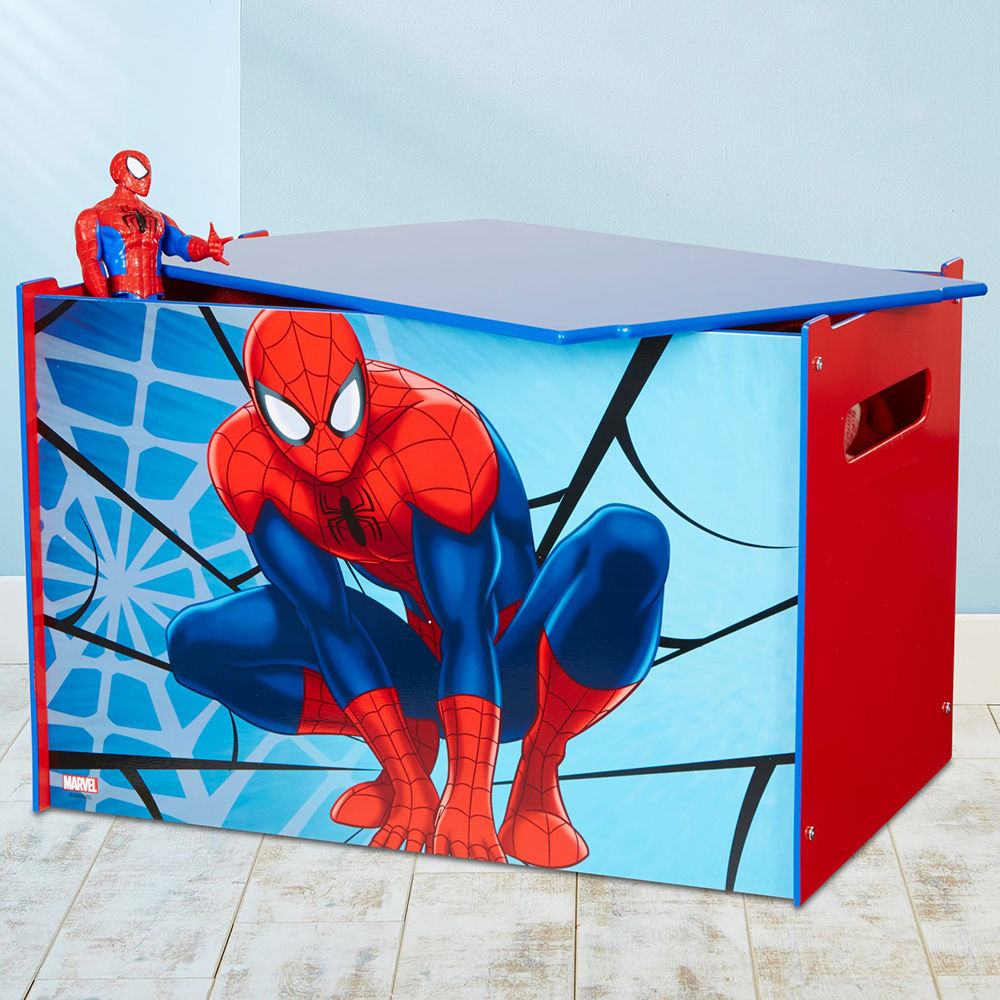 Spiderman toy best sale boxes & storage