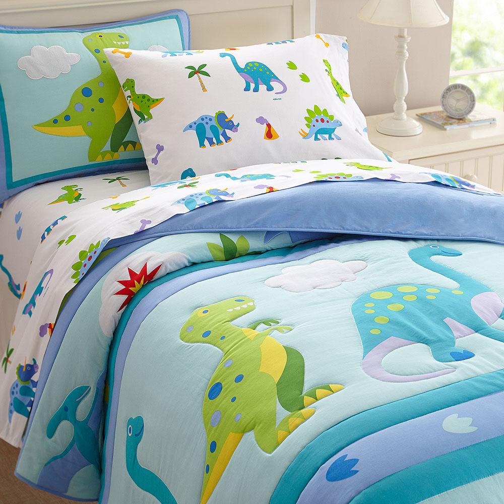 twin dinosaur comforter