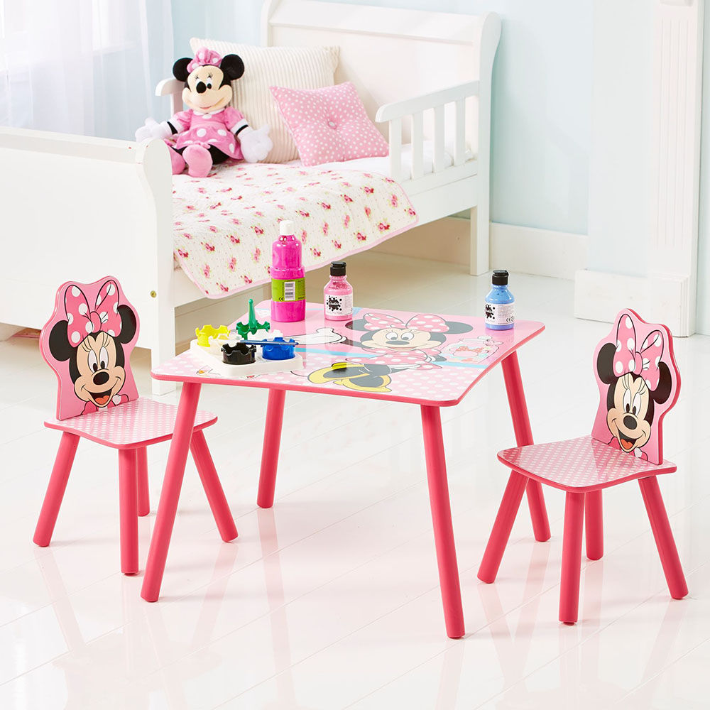 Minnie mouse desk and chair outlet set