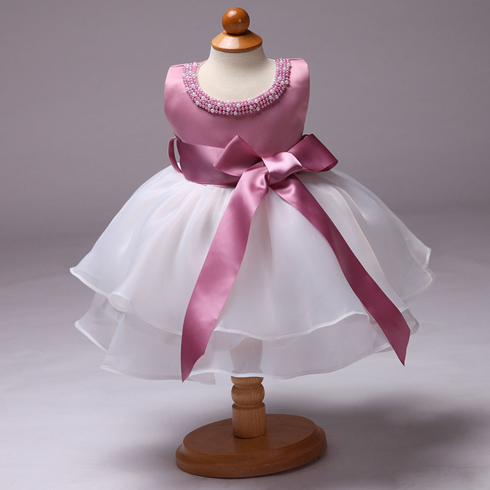 sleeveless eggshell pink shift dress