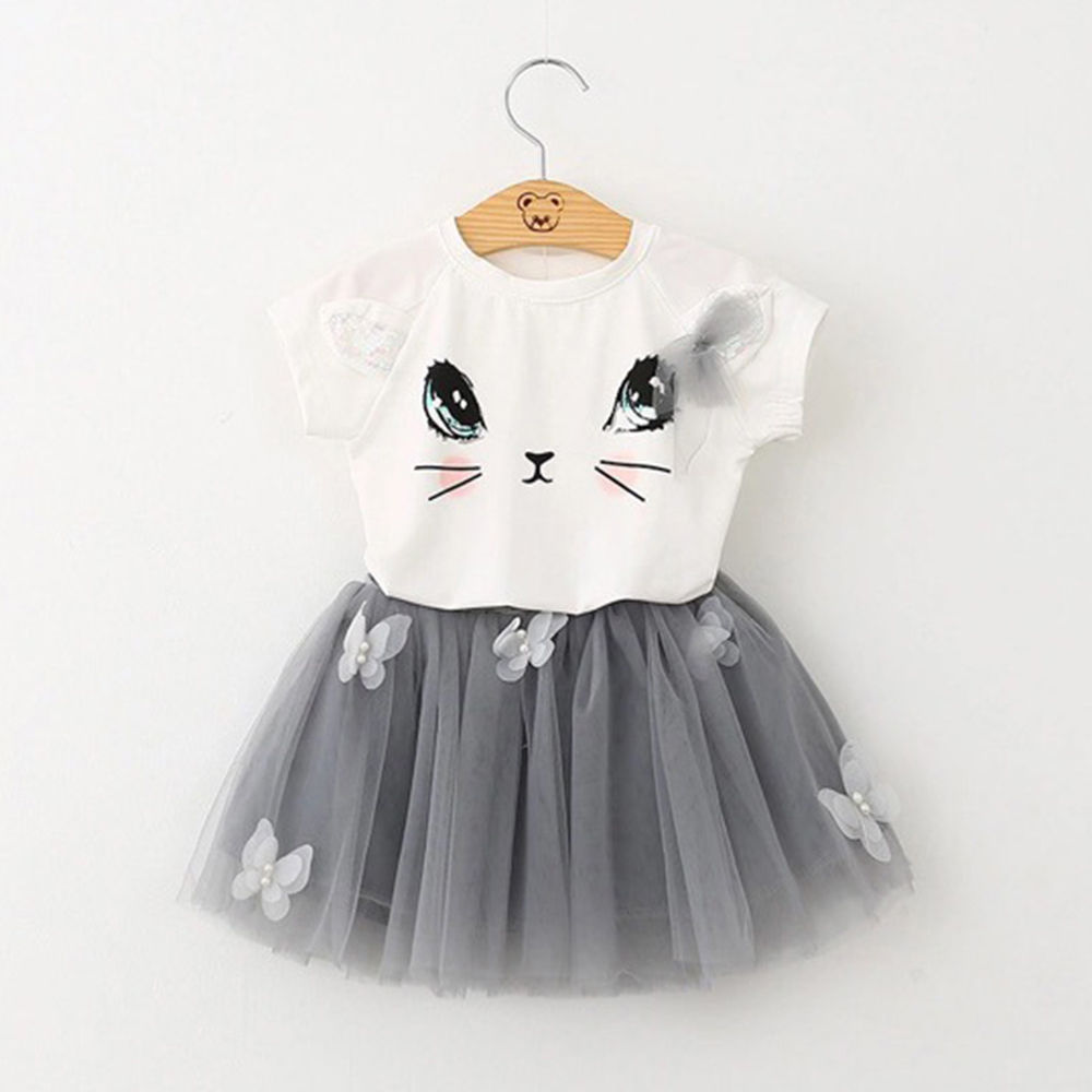 

a charmingly trendy look awaits your little one on the
