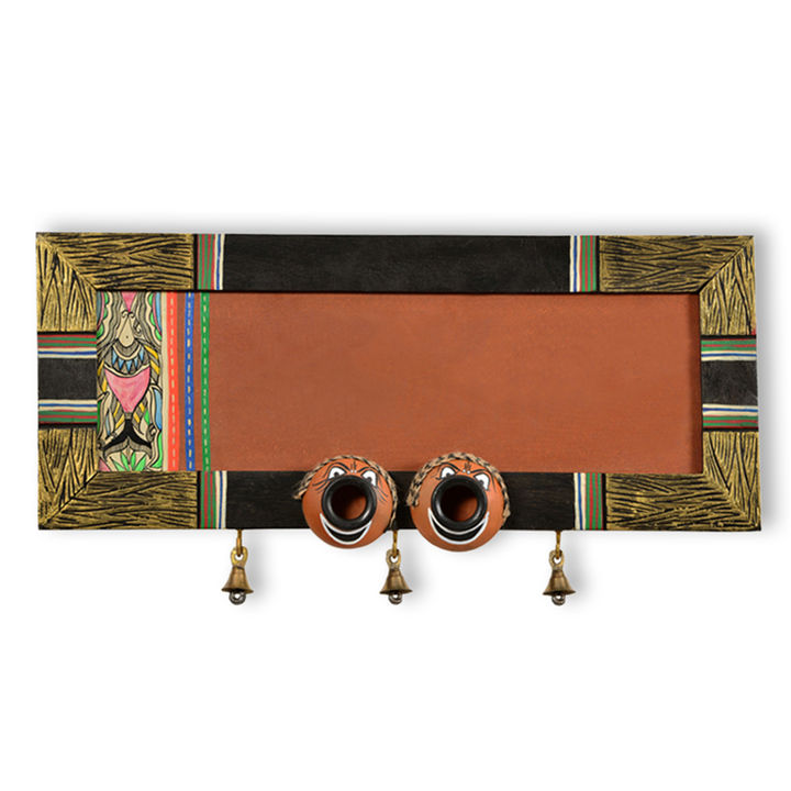 Buy Nazar Battu Plain Name Plate With Madhubani Art Online 2273 Hopscotch