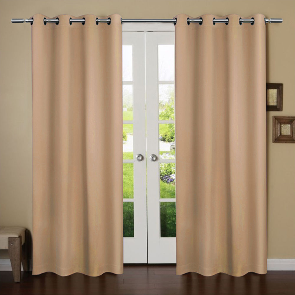 

this unique set of door curtains will make any door