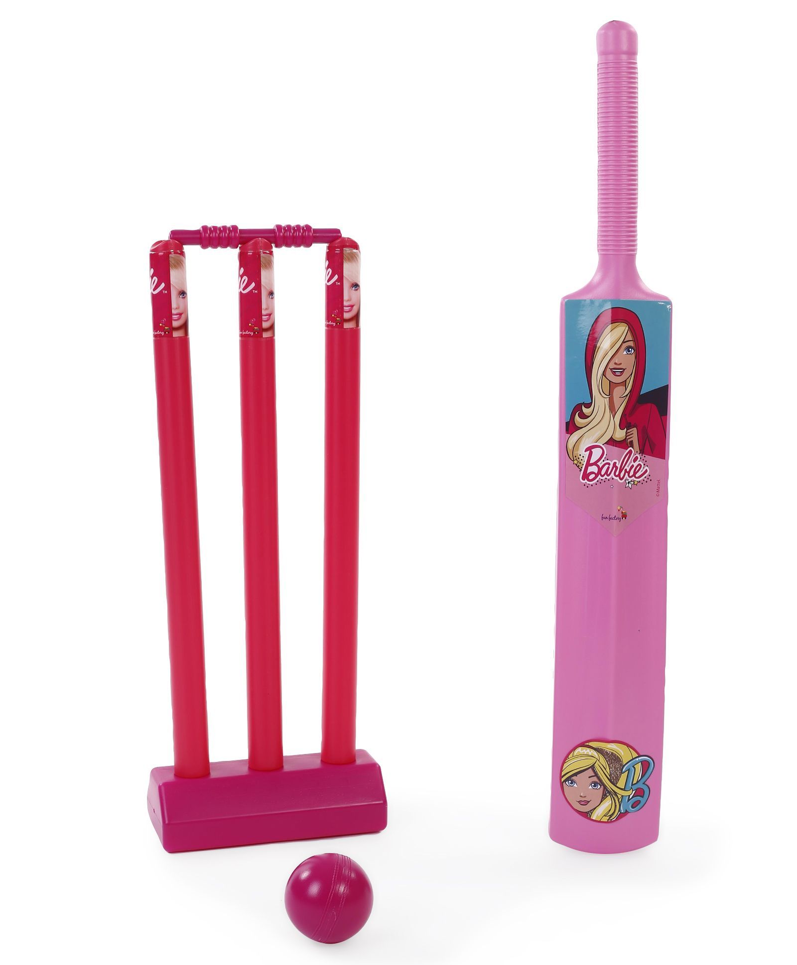 barbie cricket set