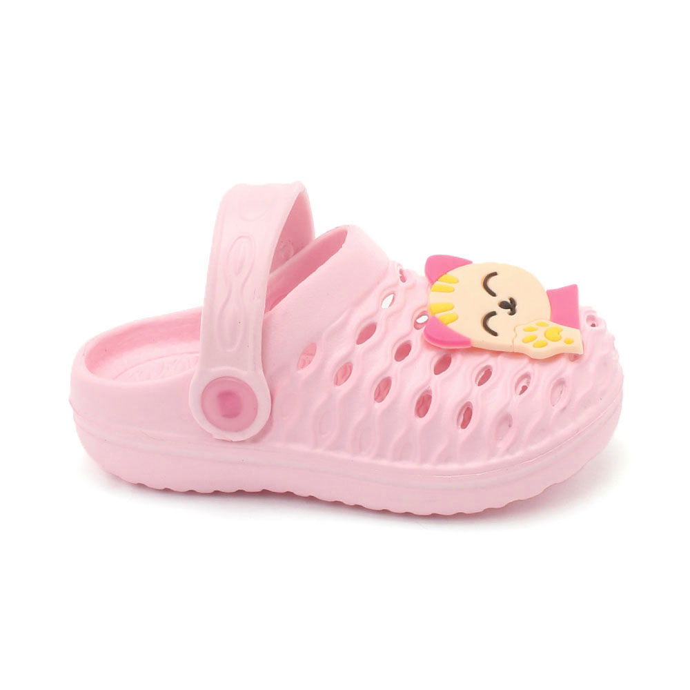 light pink clogs