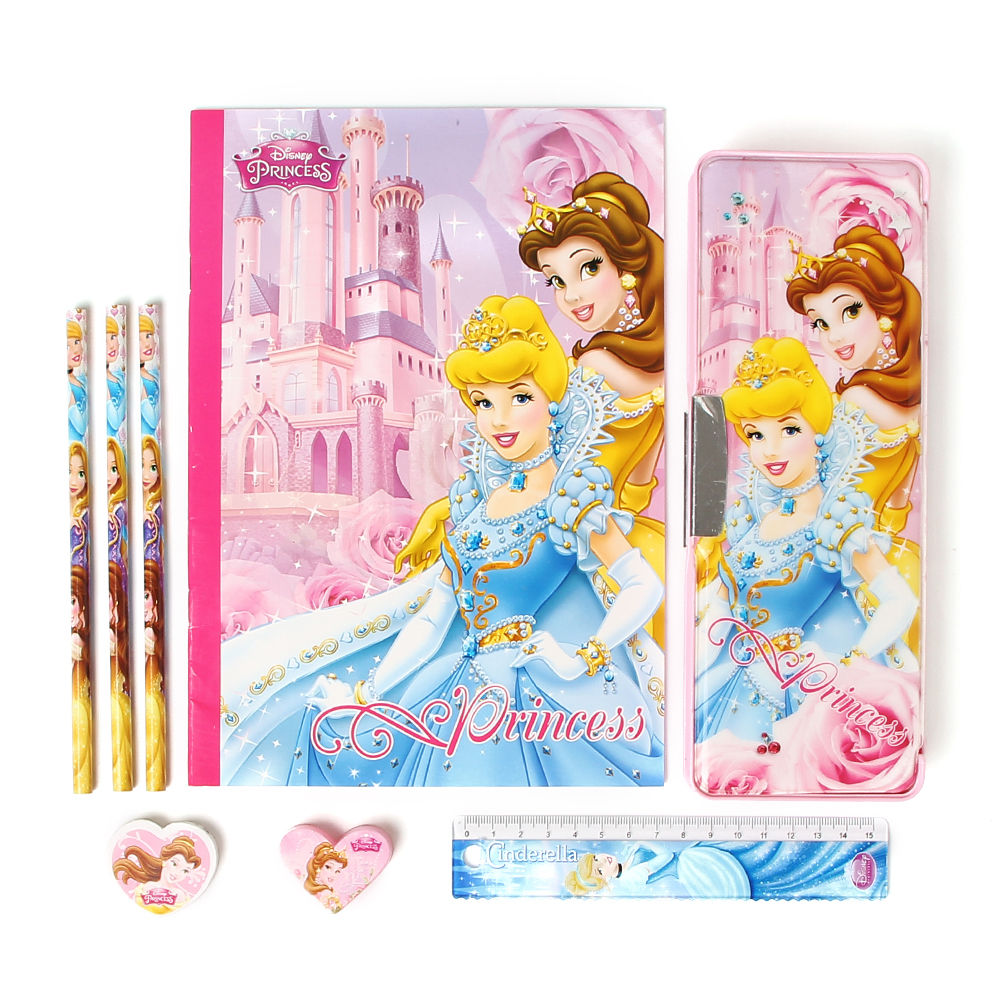 School stationary set Principesse Disney