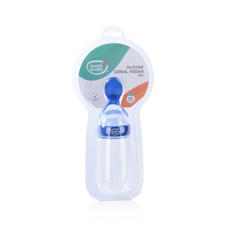 Buy Silicone Cereal Feeder Blue Online 295 Hopscotch