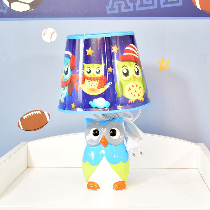 Buy Blue Owl Lamp Online 1040 Hopscotch