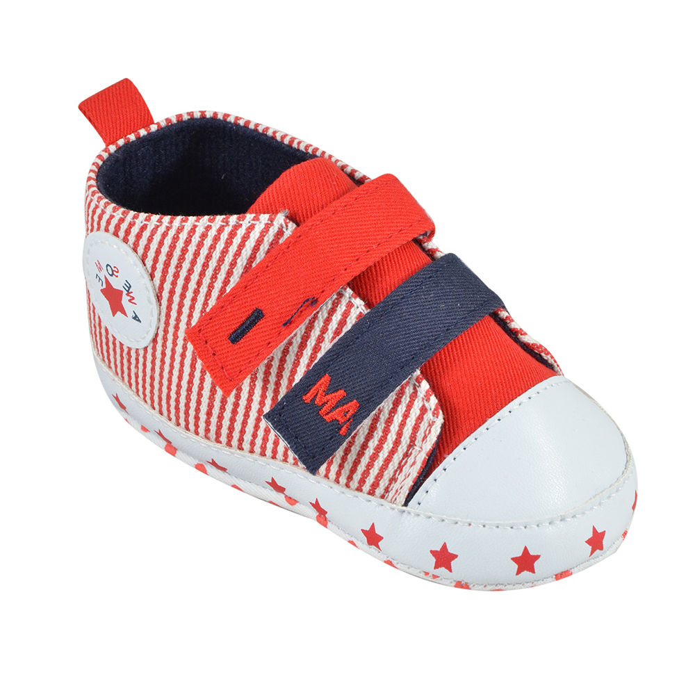 

features strap closure light weight material synthetic sole fabric note