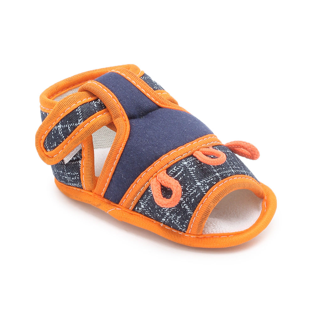 infant navy sandals