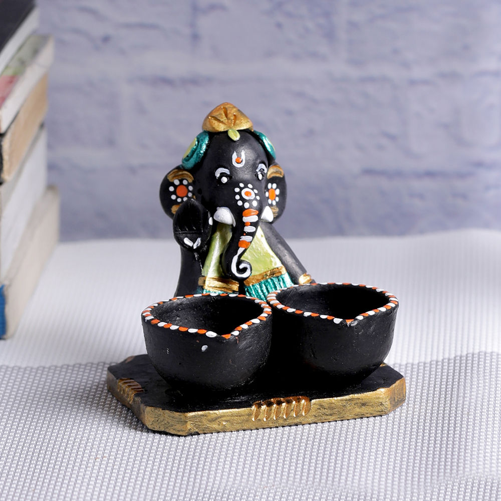 

type ganesh showpiece material terracotta care instruction wipe with dry