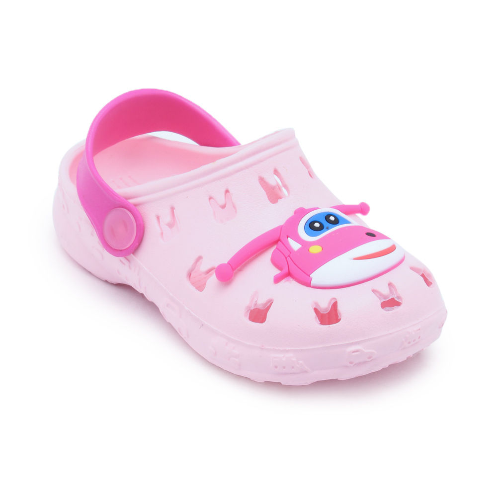 light pink clogs