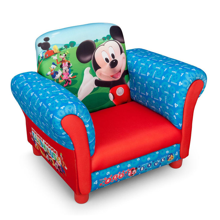 Buy Mickey Mouse Hardwood Upholstered Chair Online 6999