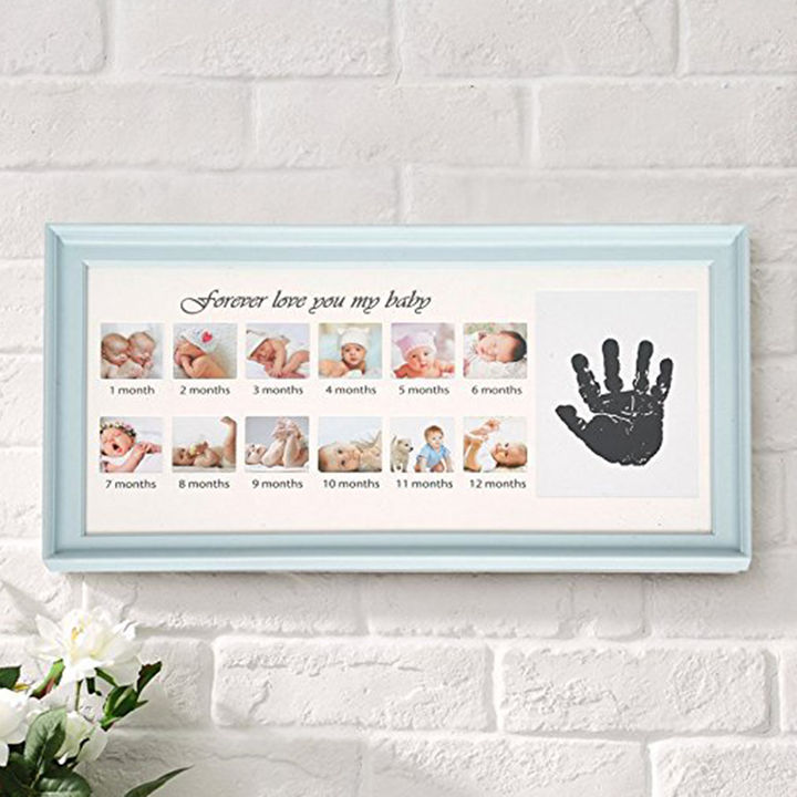 Buy Keepsake For Nursery Decor 12 Month Picture Frame With Inkpad