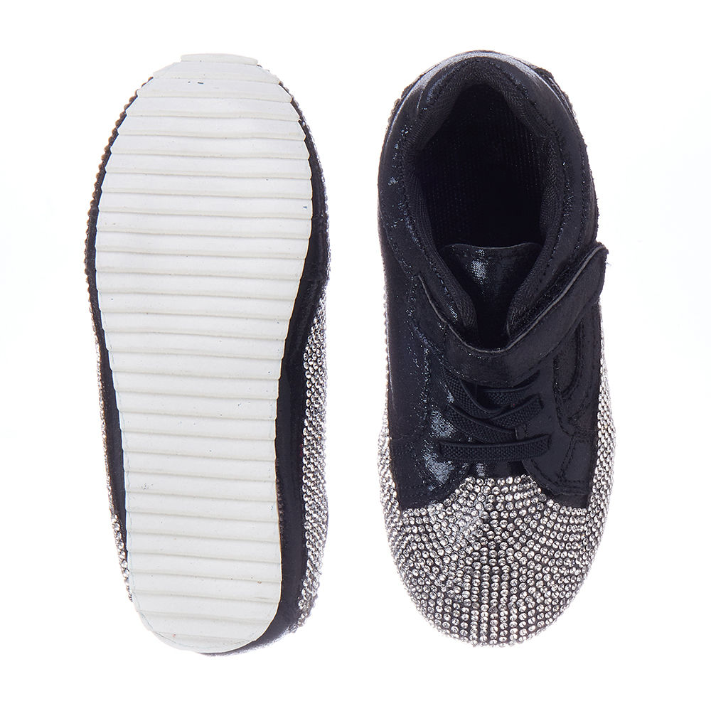diamond studded sneakers