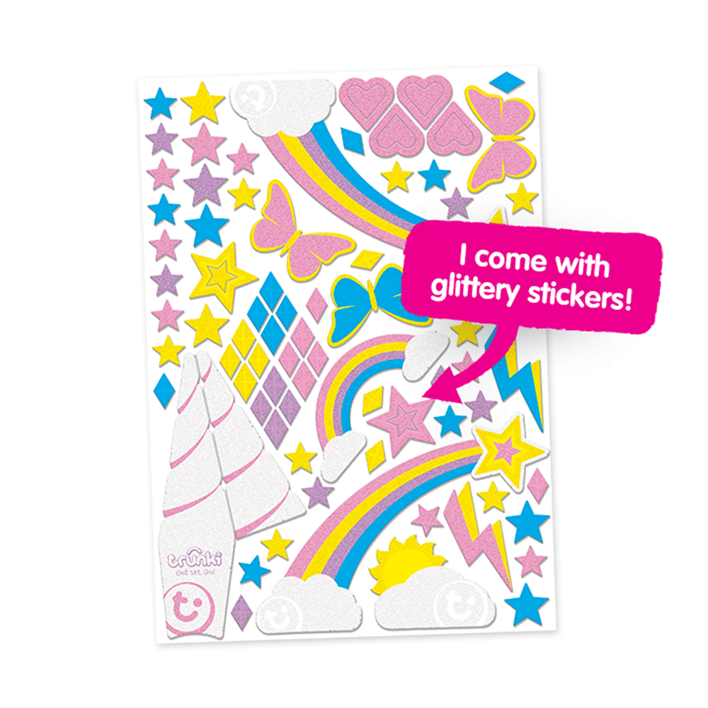 trunki unicorn stickers