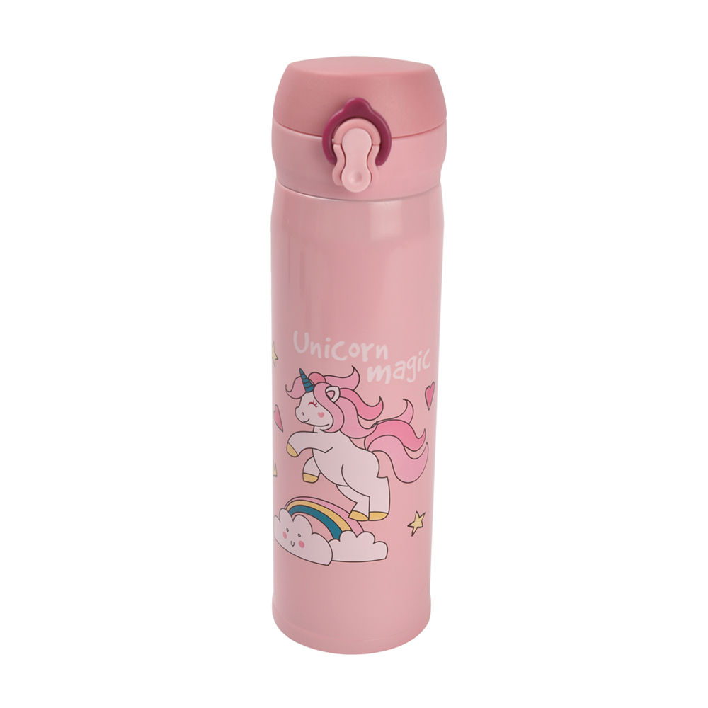 unicorn thermos water bottle