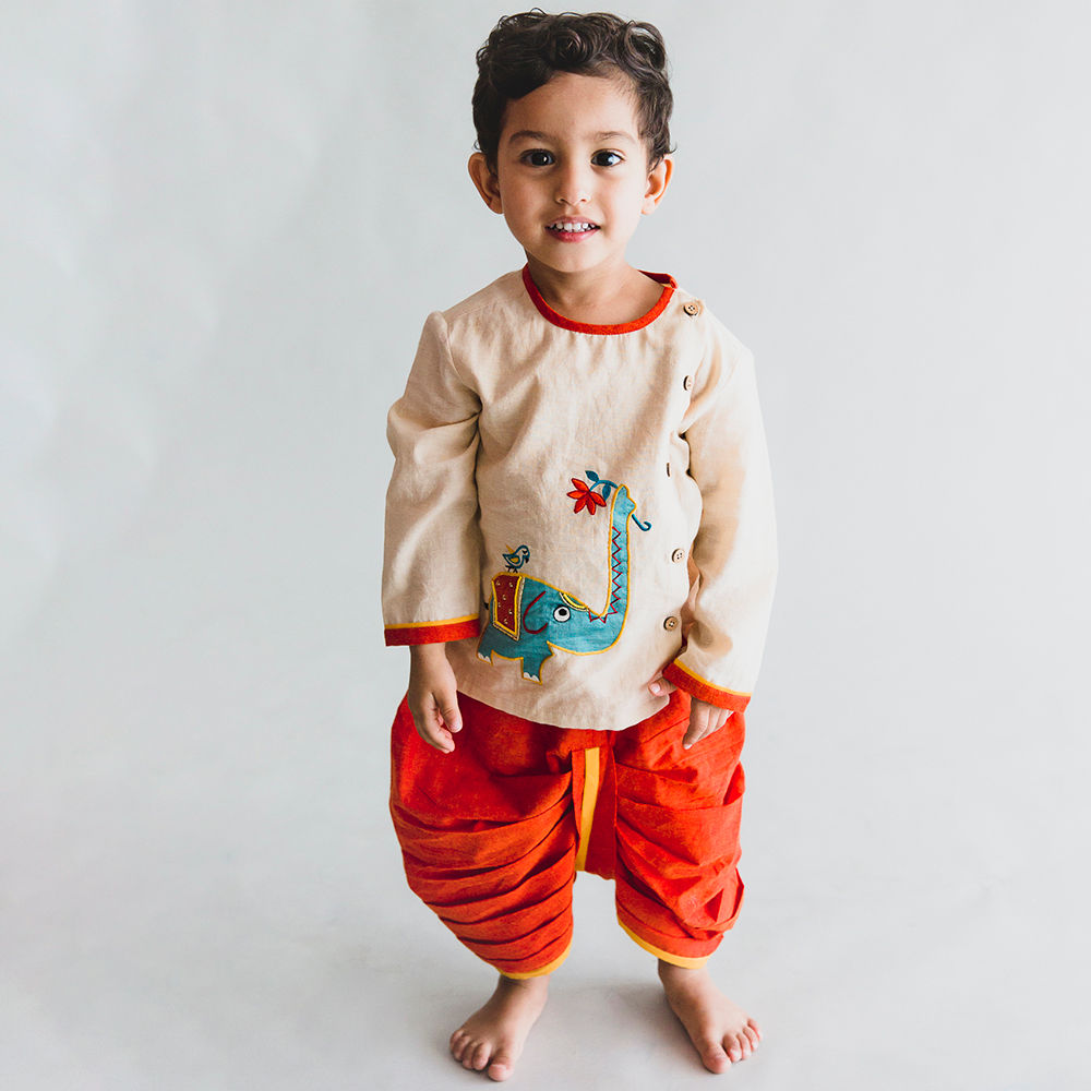 dhoti kurta for baby boy