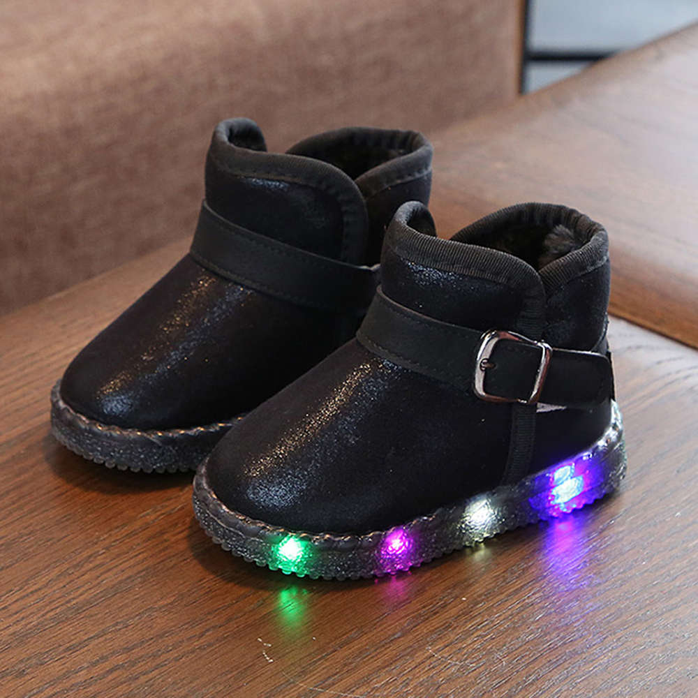 Shop Online Black LED Boots at ₹599