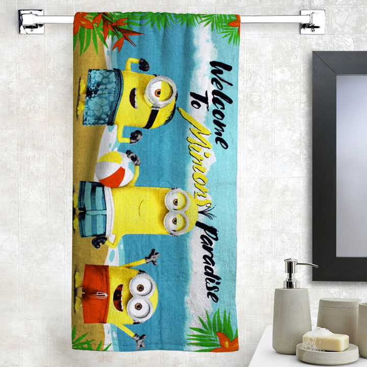 Buy Minions Bath Towel Multi Online 399 Hopscotch