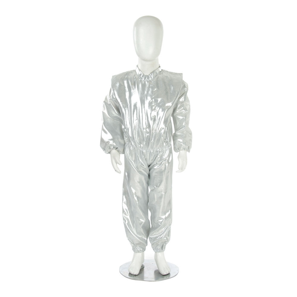 

silver jumpsuit fancy dress costume costume contents one silver shiny