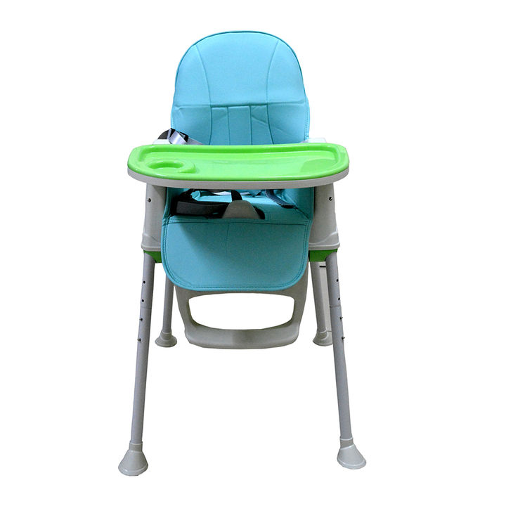 High Chair For Safety Toddler Feeding Booster Seat Dining Table Chair With Cushion Green